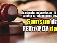 Samsun'daki FETÖ/PDY davası
