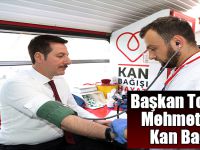 Başkan Tok’tan Mehmetçiğe Kan Bağışı