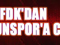 PFDK'dan Samsunspor'a ceza