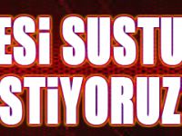 “Herkesi susturmak istiyoruz”