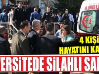 Eskişehir Osmangazi Üniversitesinde silahlı saldırı: 4 ölü