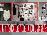 Samsun'da kaçakçılık ve uyuşturucu operasyonları