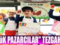 "Küçük pazarcılar" tezgah açtı