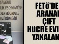 FETÖ'den aranan çift hücre evinde yakalandı