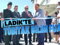 Ladik'te TÜBİTAK Bilim Fuarı