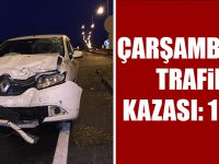 Çarşamba'da trafik kazası: 1 ölü