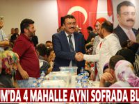 Atakum’da 4 mahalle aynı sofrada buluştu