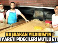 Başbakan Yıldırım'ın ziyareti pidecileri mutlu etti