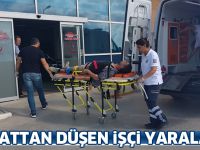 İnşaattan düşen işçi yaralandı