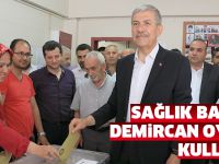 Sağlık Bakanı Demircan oyunu kullandı