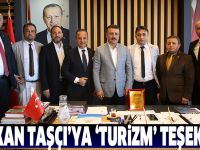 Başkan Taşçı’ya ‘Turizm’ teşekkürü