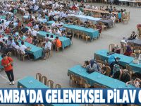 Çarşamba'da Geleneksel pilav günü