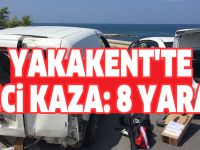 Yakakent'te Feci Kaza: 8 yaralı