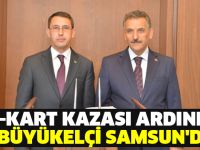 GO-KART KAZASI ARDINDAN BÜYÜKELÇİ SAMSUN'DA