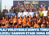 FIVB Plaj Voleybolu Dünya Turu’nun 1 Yıldızlı Samsun etabı sona erdi