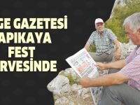 DENGE GAZETESİ KAPIKAYA FEST ZİRVESİNDE