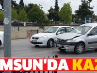 SAMSUN'DA KAZA