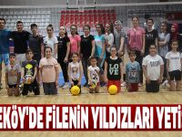 TEKKEKÖY'DE FİLENİN YILDIZLARI YETİŞİYOR