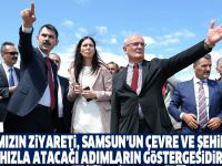BAKANIMIZIN ZİYARETİ, SAMSUN’UN ÇEVRE VE ŞEHİRCİLİKTE HIZLA ATACAĞI ADIMLARIN GÖSTERGESİDİR