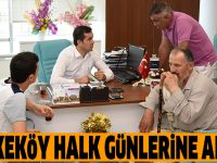 Tekkeköy Halk Günlerine Alıştı