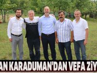 Başkan Karaduman'dan vefa ziyareti