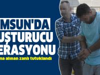 Samsun'da uyuşturucu operasyonu