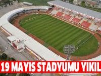 Eski 19 Mayıs Stadyumu yıkılıyor