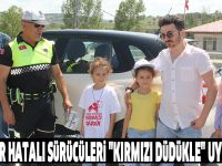 Çocuklar hatalı sürücüleri "kırmızı düdükle" uyaracak