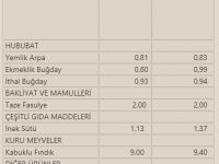 Kabuklu fındığın kilogramı 9,00 - 9,40 liradan işlem gördü