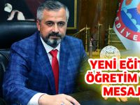 YENİ EĞİTİM ÖĞRETİM YILI MESAJI