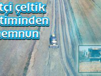 Çiftçi çeltik üretiminden memnun