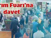Murzioğlu’ndan Tarım Fuarı’na davet