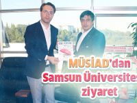 MÜSİAD’dan Samsun Üniversitesine ziyaret