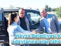 Havza Belediyesi KPSS adaylarına araç tahsis etti
