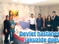Devlet hastanesinde jakuzide doğum