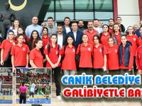 CANİK BELEDİYE SPOR GALİBİYETLE BAŞLADI