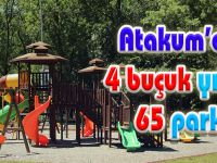 Atakum’da 4 buçuk yılda 65 park