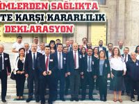 HEKİMLERDEN SAĞLIKTA ŞİDDETE KARŞI KARARLILIK DEKLARASYON