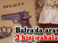 Bafra'da aranan 3 kişi yakalandı
