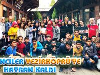 ÖĞRENCİLER VEZİRKÖPRÜ'YE HAYRAN KALDI