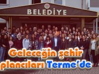Geleceğin şehir plancıları Terme’de