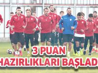 3 PUAN HAZIRLIKLARI BAŞLADI