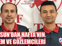 SAMSUN’DAN HAFTA’NIN HAKEM VE GÖZLEMCİLERİ