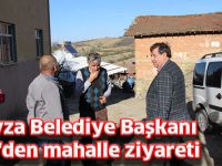 Havza Belediye Başkanı İkiz'den mahalle ziyareti