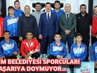 İLKADIM BELEDİYESİ SPORCULARI BAŞARIYA DOYMUYOR