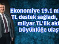 Ekonomiye 19.1 milyar TL destek sağladı, 18,6 milyar TL’lik aktif büyüklüğe ulaştı