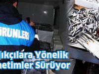 Balıkçılara Yönelik Denetimler Sürüyor