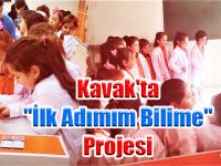 Kavak'ta "İlk Adımım Bilime" Projesi