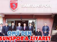 OMÜ’DEN SAMSUNSPOR'A ZİYARET