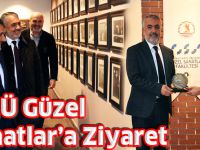 OMÜ Güzel Sanatlar Fakültesi'ne Ziyaret
